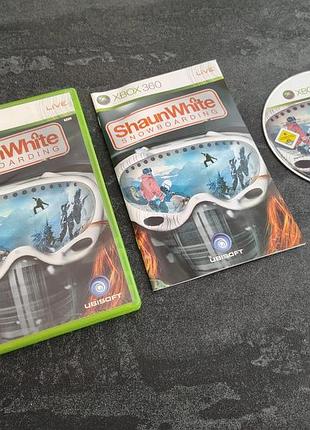 Диск shaunwhite snowboarding (xbox 360)