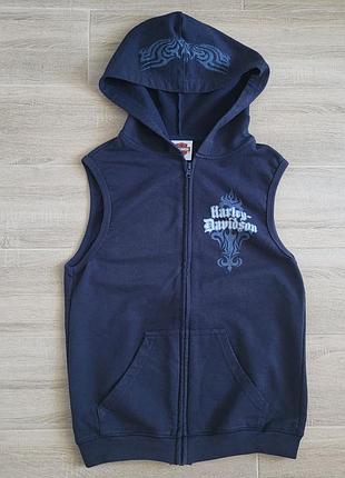 Безрукавка худи harley davidson