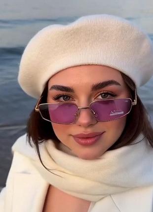 👓👓 солнцезащитные очки на металлической золотистой оправе 👓👓