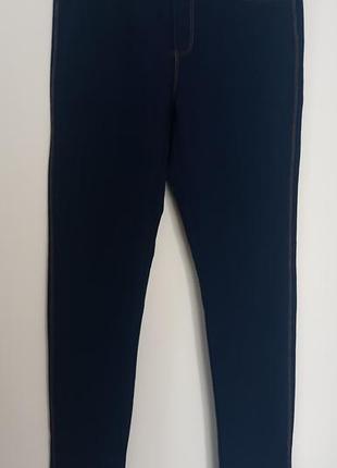 Джинсы- лосины zara. новые. на рост 164 см.