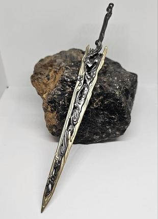 Ритуальный нож атам 20 см ⚔️ алтарный кинжал 🕯️ магический нож для тарелки, ритуалов, медитаций, таро и эзотерических практик