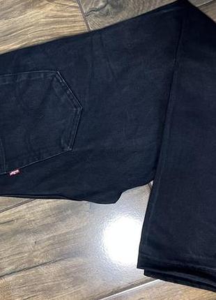 Джинси levi levi’s чоловічі чорні варені майже нові 32/30