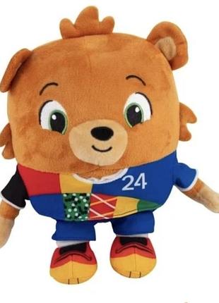 Мягкая игрушка мишка альберт 24 см. коричневый