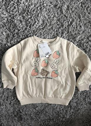 Реглан на дівчинку h&m