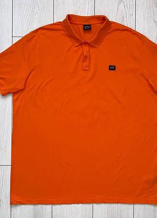 Мужское хлопковое поло paul &amp; shark yachting size 4xl