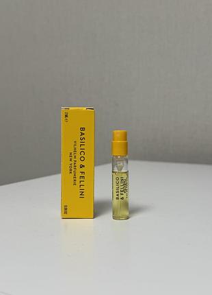 Оригінальний зразок аромату vilhelm parfumerie basilico & fellini