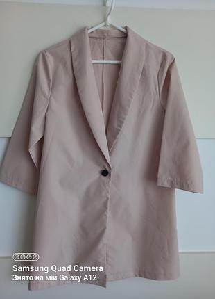 Новый пиджак без подкладки /летний вариант / shein