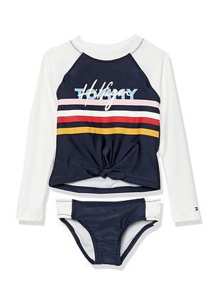 Купальник для дівчаток із захистом від сонця upf 50+ tommy hilfiger