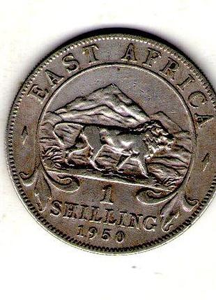 Британский восточная африка георг vi 1867, 1950 год медно-никелевый сплав, 7.81g, ø 27.8mm no3965