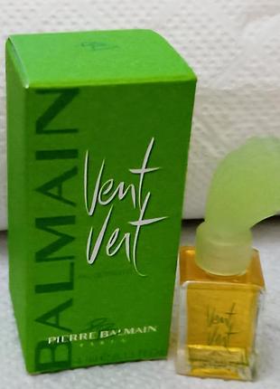 Мініатюра vent vert від бренду pierre balmain. оригінал, вінтаж.