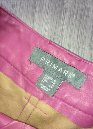 Кожаные брюки primark 2