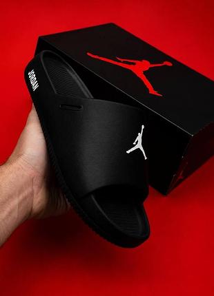 👟jordan franchise slide чорні унісекс