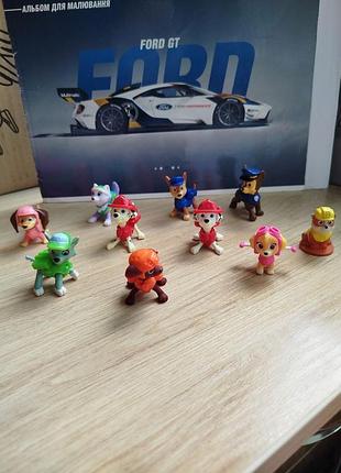 Коллекционные мини-фигурки щенячий патруль (paw patrol spin master)