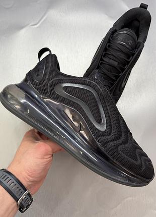 Кроссовки nike air max 720 triple black