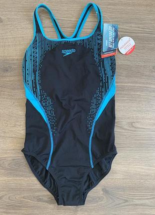 Суцільний купальник speedo fit kickback, р. m