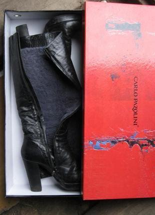 Чоботи шкіряні carlo pazolini на цигейке