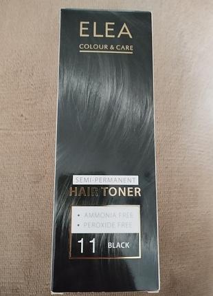 Полустойкий оттеночный тонер-бальзам elea colour & care, 100 мл.