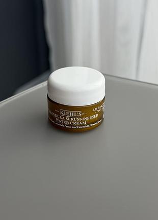 Kiehl's calendula serum-infused water cream • 7 мл • легкий зволожуючий денний крем для всіх типів шкіри навіть чутливої / зволоження заспокійливий