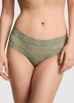 Кружевные трусики victorias secret pink