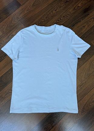 Allsaints мужская базовая хлопковая футболка размер xl