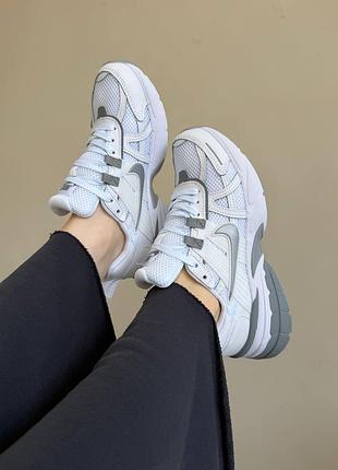✔️nike v2k runtekk white grey
