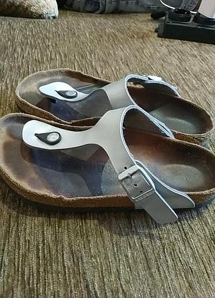 Пробковые шлепки birkenstock