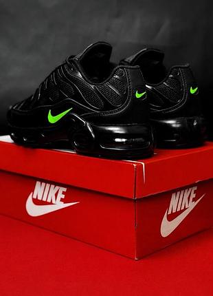 👟 nike air max tn dn triple black унісекс – чорні спортивні кросівки nike для чоловіків і жінок мужские кросовки женские кросовки