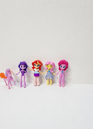 Коллекция игрушек девушки эквестрии / equestria girls minis (оригинал hasbro)