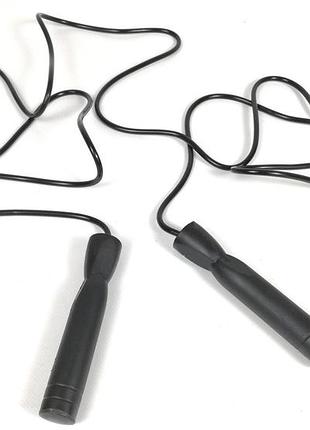 Швидкісна скакалка easyfit 280 см з підшипником — регульований спортивний трос для схуднення, кардіо та кросфіту