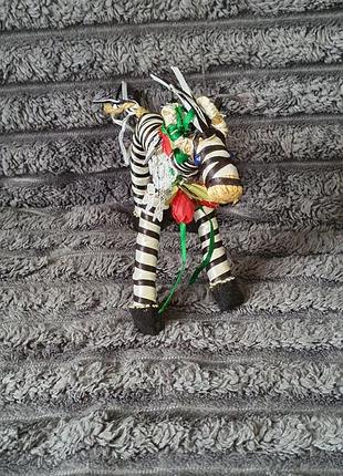 Интерьерная игрушка зебра 4