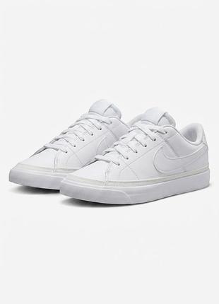 Шкіряні кросівки nike court legacy 35.5-36розміру