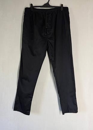 Новые черные поварские брюки russums performance chefs clothing, размер xl