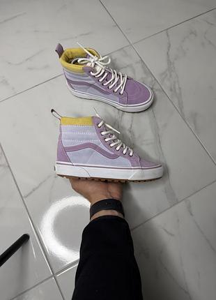 Круті дитячі утеплені кеки vans sk8-hi mte р. 33 (20.5 см)