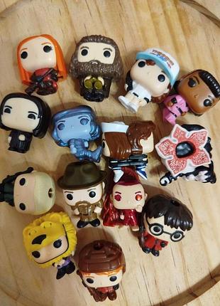 Міні-фігурки funko pop із кіндер джой (гаррі поттер, дивні дива)