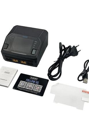 Зарядний пристрій toolkitrc m6dac v2 dual 400w 16a для lipo 1-6s з вбудованим блоком живлення
