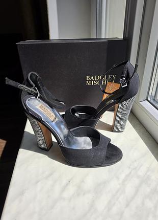 Badgley mischka wynter, оригинал, us 8.5 / eu 39, вечерние туфли
