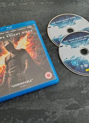 Диск the dark knight rises (blu ray)