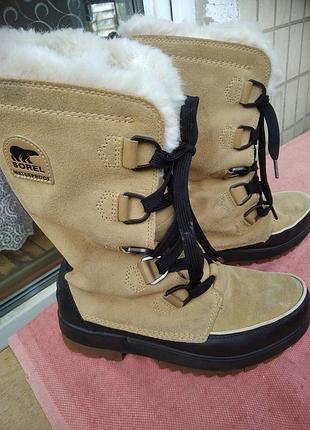 Сапожки высокие зимние
sorel