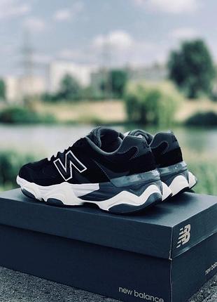 👟 new balance 9060 унісекс сірі – стильні спортивні кросівки для чоловіків і жінок чорно сірі кроссовки