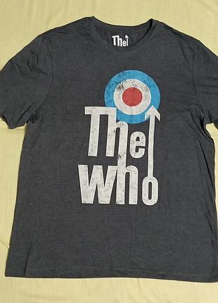 Мерч-футболка легендарного британского рок-гурта the who