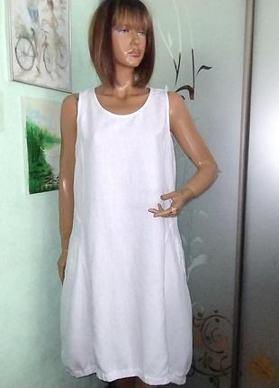 Льняна сукня deerberg