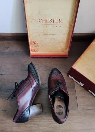 Шкіряні туфлі chester