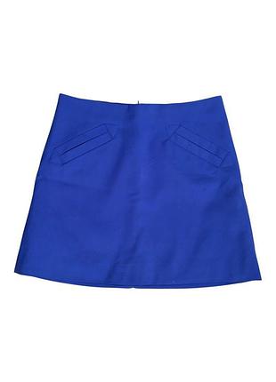 Синяя юбка zara s