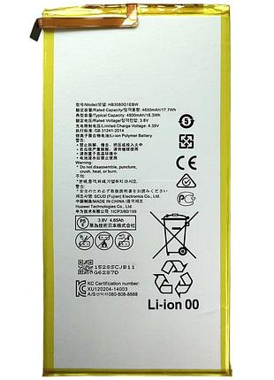 Акумулятор для huawei mediapad m1 8.0 / s8-701 / mediapad t3 8.0 / kob-l09 / kob-w09 / hb3080g1ebw