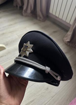 Фуражка національна поліція 56р