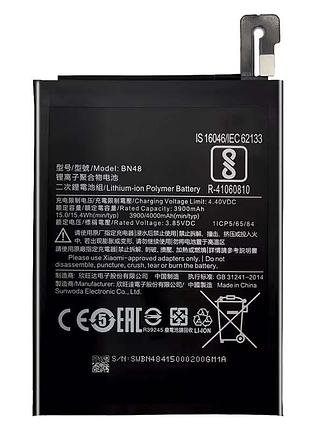 Акумулятор для xiaomi bn48 (redmi note 6 pro) aaa, 4000mah