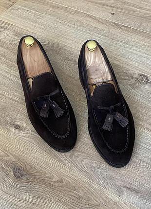 Туфлі тассел-лофери meermin eur 42 goodyear welted