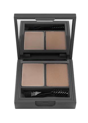 Палетка для макіяжу брів alix avien 702 brown, 2х1,5 г (liv253414)