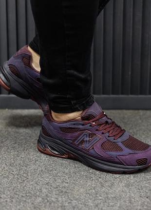 Мужские кроссовки new balance 2010 purple burgundy / smb+ 🔗