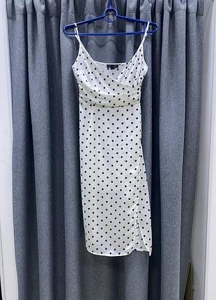 Сукня в горошок new look 6/34/xs